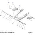 Suspension, Rear Asm., Swing Arm And Shocks All Options - 2022 Indian Chief Dark Horse 116