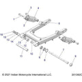 Suspension, Rear Asm., Swing Arm And Shocks All Options - 2022 Indian Scout Rogue Sixty