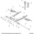 Suspension, Rear Asm., Swing Arm And Shocks All Options - 2022 Indian Scout Sixty