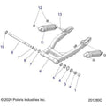 Suspension, Rear Asm., Swing Arm And Shocks All Options - 2022 Indian Super Chief 111
