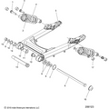Suspension, Rear Asm., Swing Arm And Shocks N17msa11/Msb11 All Options - 2017 Indian Scout Sixty