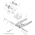 Suspension, Rear Asm., Swing Arm & Shock All Options - 2016 Indian Chieftain/Chieftain Dark Horse/Roadmaster