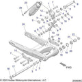 Suspension, Rear Asm., Swing Arm & Shock All Options - 2020 Indian Chieftain Elite