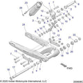 Suspension, Rear Asm., Swing Arm & Shock All Options - 2021 Indian Roadmaster Dark Horse
