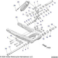 Suspension, Rear Asm., Swing Arm & Shock All Options - 2022 Indian Springfield 111