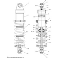 Suspension, Shock Absorber, Chief Classic/Chief Vintage All Options - 2015 Indian Chief Classic/Chief Vintage