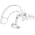 Suspension, Strut And Hanger Mounting - 2003 Victory Ca Touring Cruiser All Options - V03Tb16