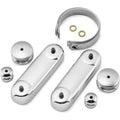 Switchblade Hardware Kit Chrome for Straight Forks by National Cycle