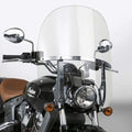 Switchblade Indian Scout Windshield, 2-Up Clear by National Cycle