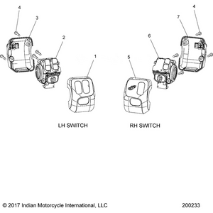 Off Road Express OEM Hardware Switchcrl 2Row RH by Polaris 4018446