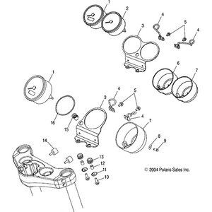 Tachometer [Uk] by Polaris 3280406 OEM Hardware