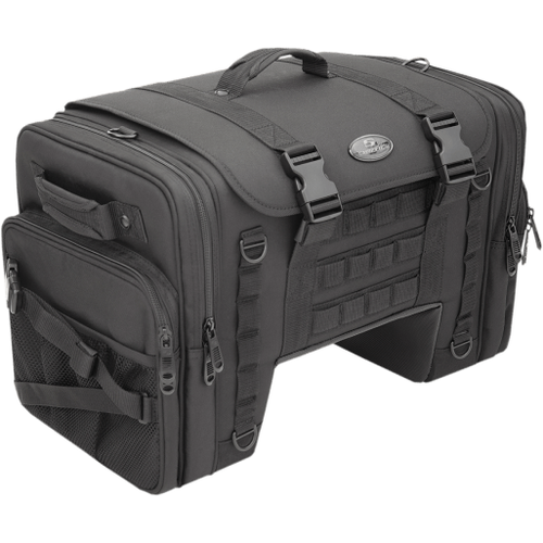 Parts Unlimited Drop Ship Luggage Tactical Deluxe Cruiser Tail Bag TS3200DE by Saddlemen 3516-0270