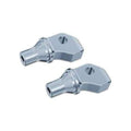 Tapered Peg Adapter Chrome by Kuryakyn
