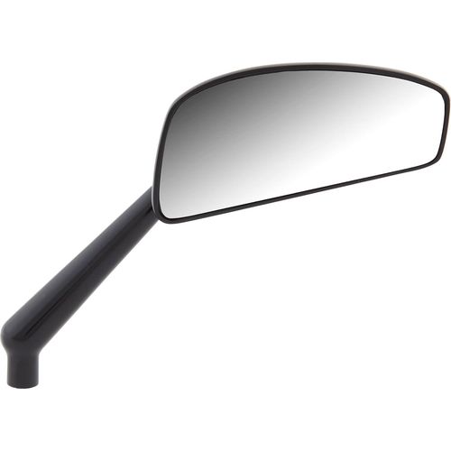 Arlen Ness Perch Mount Mirrors Tearchop Mirror LEFT - Black by Arlen Ness 510-004