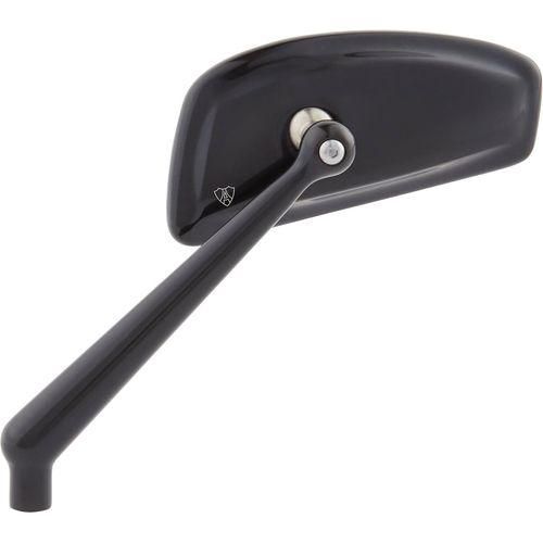 Tearchop Mirror RIGHT - Black by Arlen Ness 510-006 Perch Mount Mirrors
