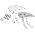 Teardrop Mirrors Chrome by Drag Specialties