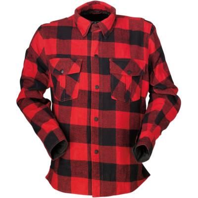 Parts Unlimited Drop Ship Long Sleeve Shirt SM / Red/Black The Duke Flannel Shirt by Z1R 3040-2814