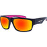 Western Powersports Sunglasses Tiger Bomb Eyewear Matte Black W/Red Mirror Lens by Bomber TR103-RM