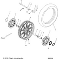 Tire, Front, 120/70 R21, E3 by Polaris