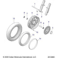 Tire Front 130/90-16 Pnd by Polaris