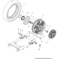 Tire-Rear 150/80-16 Pnd by Polaris