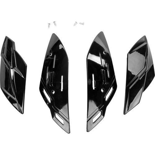 Top Front Vents Left/Right Black Ff-98/Md-01 by GMAX G001023 Helmet Accessory