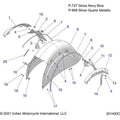 Trim Rear Fender RH Front by Polaris