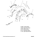 Trim Rear Fender RH Front by Polaris