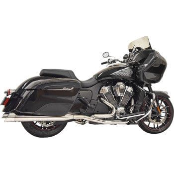 True Dual Exhaust System Chrome by Bassani Xhaust 8H16S Exhaust Full System