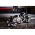 True-Dual Headers Black W/2.5" Od Sharktails by Freedom Performance