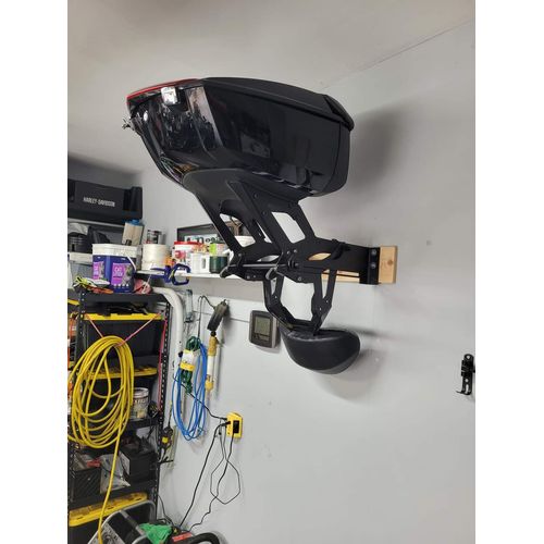 Trunk Storage Rack Wall Mount for Victory Cross Bikes by Witchdoctors