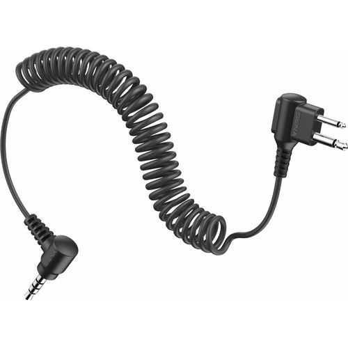 Tufftalk 2-Way Radio Cable Motorola Twin-Pin Connection by Sena TUFFTALK-A0111 Communication Cable