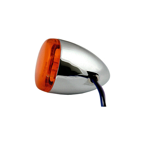 Turn Signal Bullet Style Amber by Chris Products 8501A Turn Signal