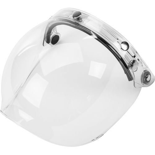 Western Powersports Drop Ship Helmet Shield Clear Universal Flip-Up Bubble Shield by GMAX G002012