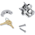 Universal Helmet Lock 7/8" to 1-1/4" Tubing Chrome by Kuryakyn