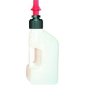 Utility Container White W/Red Cap 2.7Gal by Tuff Jug