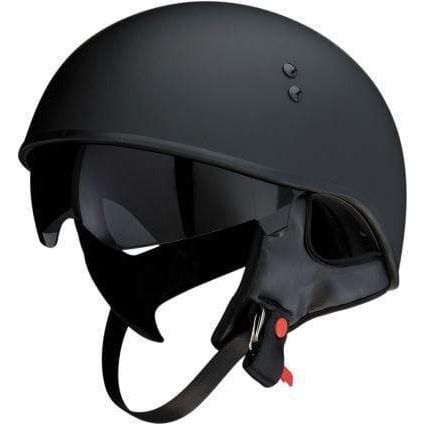 Parts Unlimited Drop Ship Half Helmet SM / Flat Black Vagrant Helmet by Z1R 0103-1269