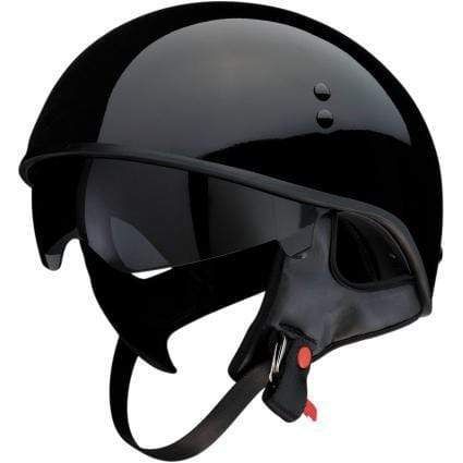 Parts Unlimited Drop Ship Half Helmet SM / Black Vagrant Helmet by Z1R 0103-1275