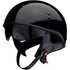 Parts Unlimited Drop Ship Half Helmet SM / Black Vagrant Helmet by Z1R 0103-1275