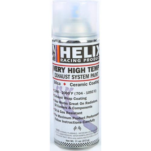 Western Powersports Hi Temp Paint Very High Temp Exhaust System Paint Satin Clean 11Oz By Helix 165-1150