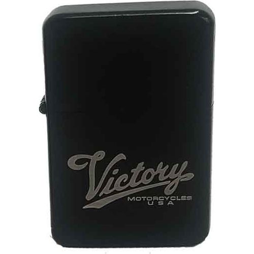 Victory Script Zippo Style Black Lighter by Witchdoctors