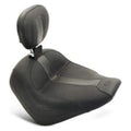 Vintage Seat Black Vinyl with Driver Backrest by Mustang Seats