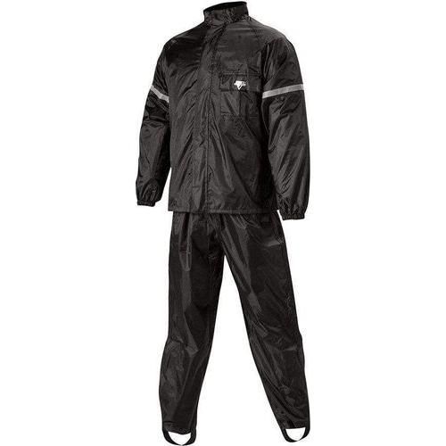 motorcycle wet weather gear NELSON-RIGG WEATHERPRO RAIN SUIT BLACK/BLACK 2X