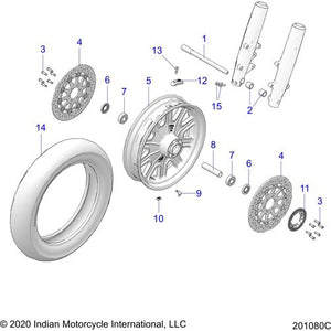 Weight Balance 7G Slv by Polaris 1522981 Wheel Balancing