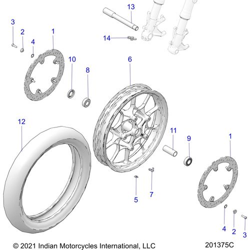 Weight-Steel 5G Black by Polaris 1525326 Wheel Balancing