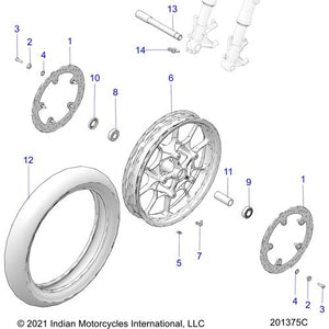 Weight-Steel 5G Black by Polaris 1525326 Wheel Balancing