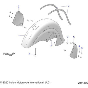 Weld-Cover Caliper RH Blacksmk by Polaris 1025151-463 Brake Caliper Cover