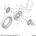 Wheel, Front All Options - 2021 Indian Springfield 111