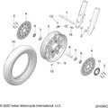Wheel, Front All Options - 2021 Indian Springfield 116
