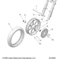 Wheel, Front All Options - 2022 Indian Chief Dark Horse 116